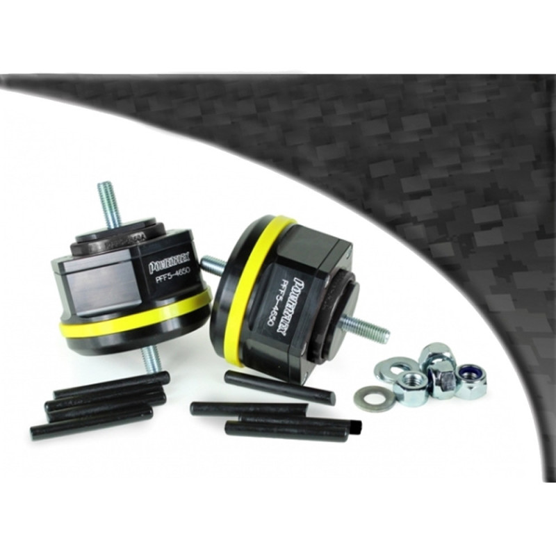 POWERFLEX motorsteun voor BMW 3-serie E36-F30 - PF-F54650-2N - PFF5-4650BLK - 5055676524195