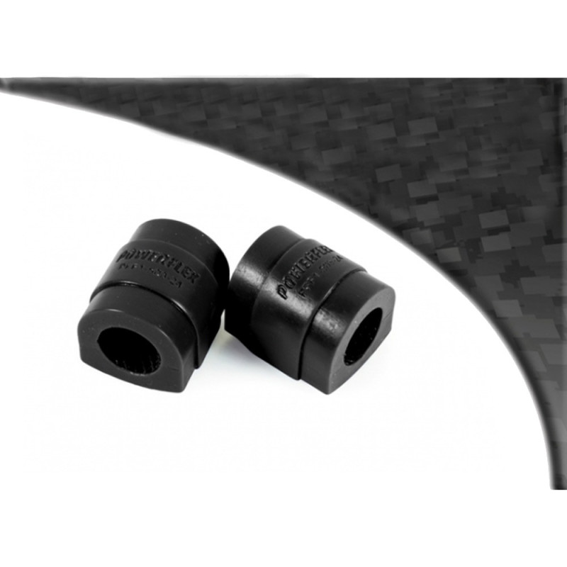POWERFLEX silent bloc zwarte voorste anti-roll bar 24mm voor Alfa Romeo 159 (05-11) - PF-F150324-2N - PFF1-503-24BLK - 5055676526632
