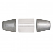 POWERSPRINT Riduttore simmetrico conico in acciaio inox per convertitore catalitico