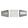 Powersprint stainless steel conical reducer for catalyst