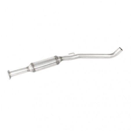 Roestvaststalen middenbuis met Inoxcar-geluiddemper Renault Clio 2 RS 2000-2001