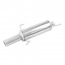 Terminal Echappement Inox Inoxcar Peugeot 306 2.0 16v Avant 2001 1x80mm