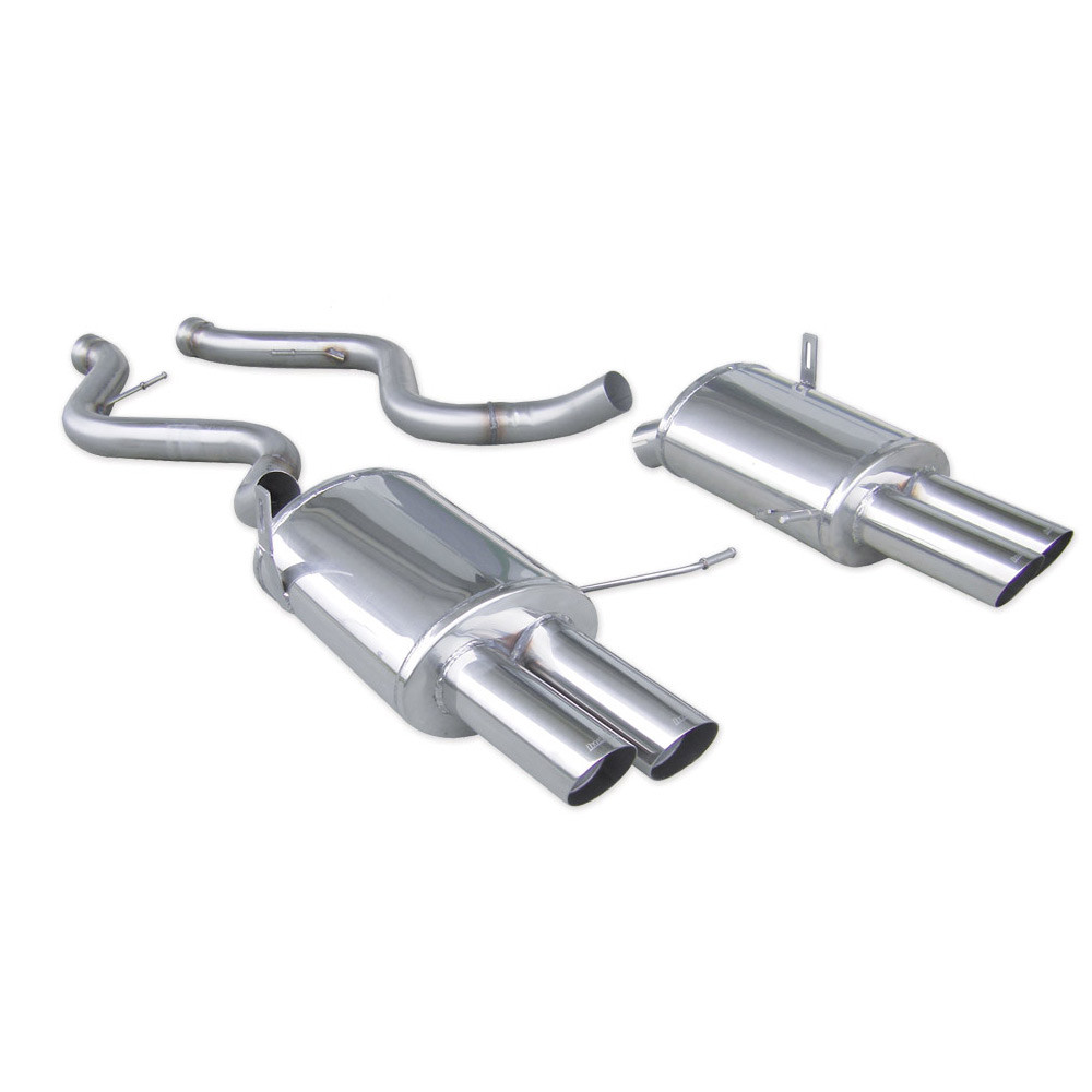 Terminal de eșapament Inoxcar pentru BMW M3 E92, 2x76 mm, de tip „Racing”, dreapta și stânga - IC-OVBME92RA - OVBM.E92.RA - 3661768614785