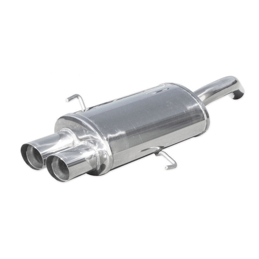 Terminale Scarico Inox Inoxcar Alfa GT 3.2 V6 2x80mm Racing - IC-OVAL06RA - OVAL.06.RA - 3661768205914