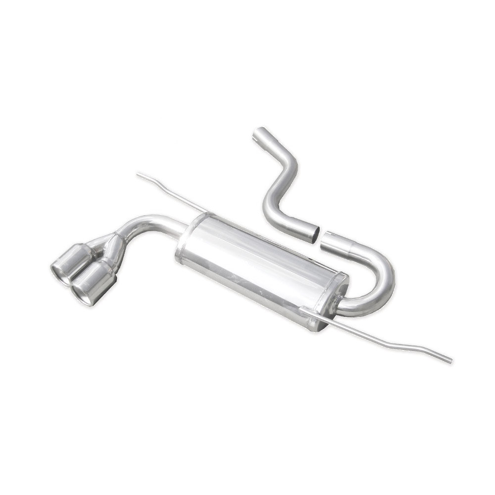 Inoxcar Stainless Rear Exhaust Seat Leon 2.0 TDi 140cv After 2005 1x80mm - IC-SELE1280 - SELE.12.80 - 3661768208014