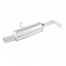 Terminal Echappement Inox Inoxcar Renault Clio RS Phase 1 Après 2000 1x80mm