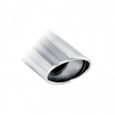 Scarico Inoxcar Silenziatore Terminale 1X90X70 BMW F31 serie 3 (MY12) 320D (183CV) dopo il 2012 diam 55