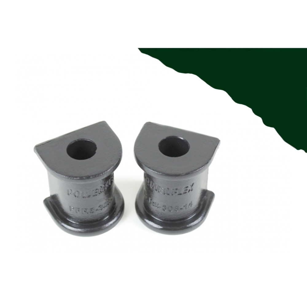 Powerflex Heritage rear anti-roll bar mounting bush 14mm BMW E30 (2 units) - PF-R530814-2H - PFR5-308-14H - 3661768238882