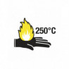 250°C hittebestendige Kevlar handschoenen