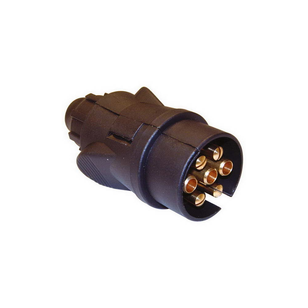 Conector pentru remorcă cu 7 poli, din plastic - LI-0410001 - 0410001 - 8711293015955