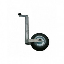 Roue jockey 200X50mm tube diamètre 48mm