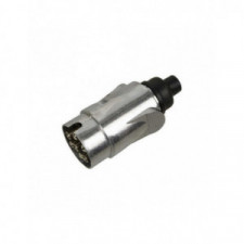 Fiche remorque 7 pôles 12V métal