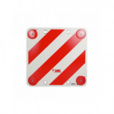 Plaque surcharge plastique catadioptre 50X50cm