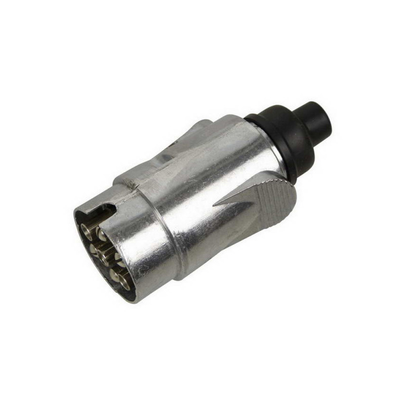 Fiche remorque 7 pôles 12V métal - LI-0429505 - 0429505 - 8711293010721