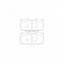 Pastiglie freno anteriori GT2i Race per SUBARU Impreza 2.0i 16V Turbo 4wd Gr N - Pinze freno Sumitomo