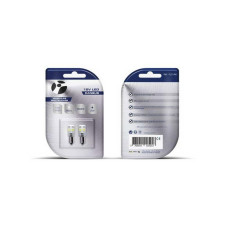 2 x BA9s 4LED SMD5050 wit 12V2W LED lampen - LI-PL314W - PL314W - 3760010025253