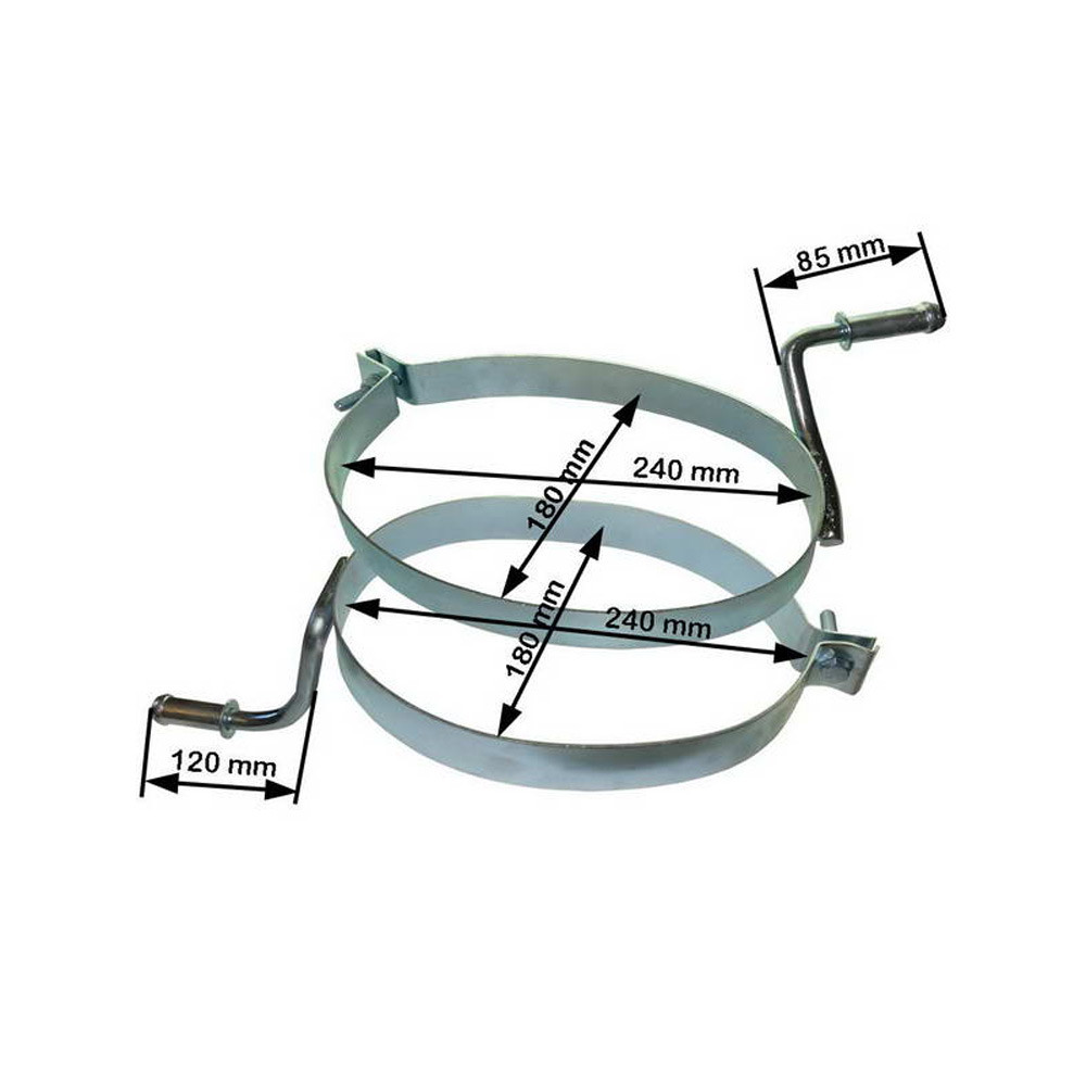 Kit 2 cinghie di scarico Citroen Berlingo - LI-PL4035 - PL4035 - 3760020000516