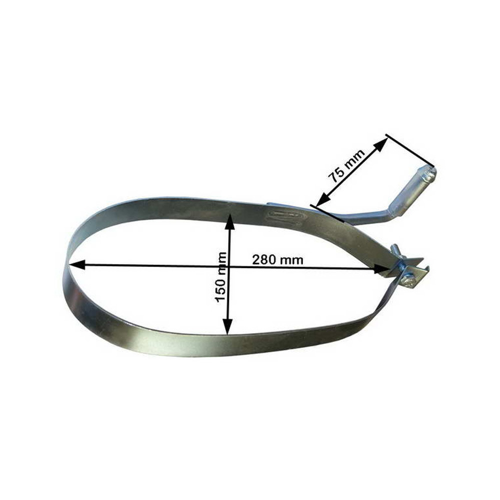 Sangle échappement (1pièce) Peugeot 206/206+/SW/CC - LI-PL4043 - PL4043 - 3760020000592