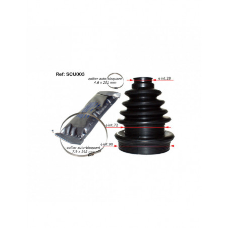 Kit soufflet de cardan universel pour utilitaire/4X4