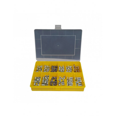 Coffret raccords circuit de frein 120 pièces