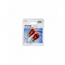 2 ampoules 12V 21W BAU15S orange (blister) RING
