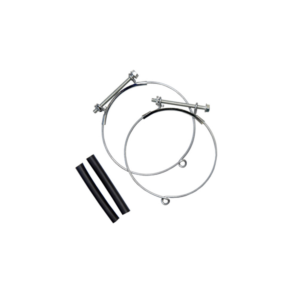 Colier Revotec pentru conductă de ventilație cu diametru de 76 mm (pereche) - REN-DC76 - DC76P - 3661768402375