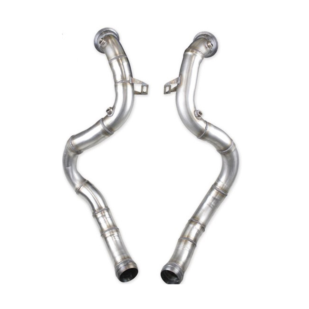 Roestvrij stalen buis voor MERCEDES CLASSE C63 AMG S Type W205 4.0i V8 BiTurbo 2015- diam.70 - IC-AFAMG01 - AFAMG.01 - 3661768557716