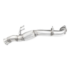 Roestvrij stalen buis voor FORD FOCUS RS 2.3i Turbo 350pk 2016- diam.70 - IC-AFFO04 - AFFO.04 - 3661768557778