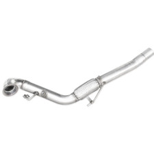 Roestvrij stalen buis voor VOLKSWAGEN GOLF 7 GTI Clubsport 2.0 TSI 265-290-310pk 2016- - IC-AFGTI04 - AFGTI.04 - 3661768557846