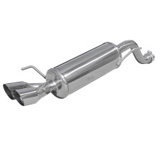 Roestvrijstalen ronde aansluiting 2x80mm Racing ALFA ROMEO MITO 1.4i 78pk 2013- D42 - IC-ALMI06RA - ALMI.06.RA - 3661768558270