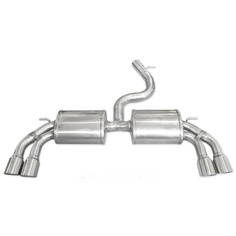 Roestvrijstalen klem 2x80mm Racing D+G AUDI S3 8V 2.0 TFSI 300pk 2013- - IC-AUS305RA - AUS3.05.RA - 3661768558546