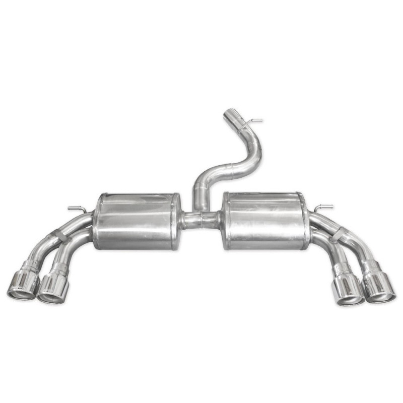 Roestvrijstalen klem 2x80mm X-Race D+G AUDI S3 8V 2.0 TFSI 300pk 2013- - IC-AUS305XR80 - AUS3.05.XR80 - 3661768558553