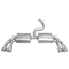 Roestvrijstalen klem 2x80mm X-Race D+G AUDI S3 8V 2.0 TFSI 300pk 2013- - IC-AUS305XR80 - AUS3.05.XR80 - 3661768558553