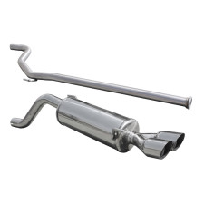 Catback 2x76mm Racing STAINLESS STEEL ABARTH PUNTO EVO 1.4 TURBO MultiAir 165CV 2010- diam.55 - IC-CATBACK44 - CATBACK.44 - 3661768558829