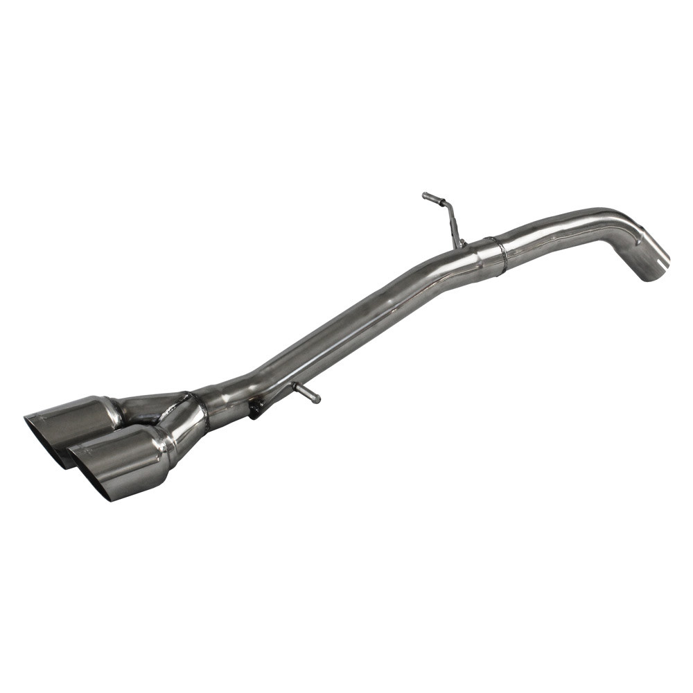 Posteriore  senza silenziatore acciaio inox 2x80mm Racing FORD FIESTA 7 1.6 ST 182CV 2013- diam.54 - IC-FOFI23RA - FOFI.23.RA - 3661768559185