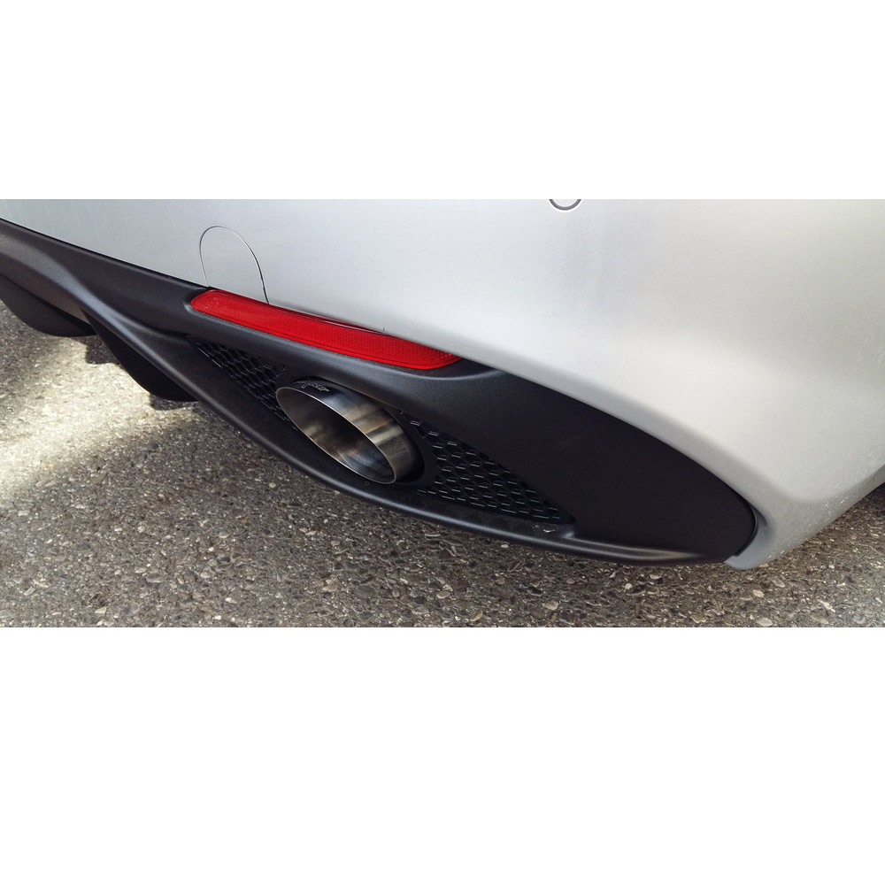 Roestvrijstalen terminal 102mm Racing ALFA ROMEO GIULIA Q4 VELOCE 2.0 Turbo 280pk 2016- diam.70 - IC-GIUQ410RA - GIU.Q4.10RA - 3661768559482