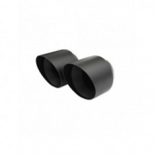 Rear silencer, end pipe 2x100mm Noir céramique HONDA CIVIC 1.5 Turbo 182cv 2018-