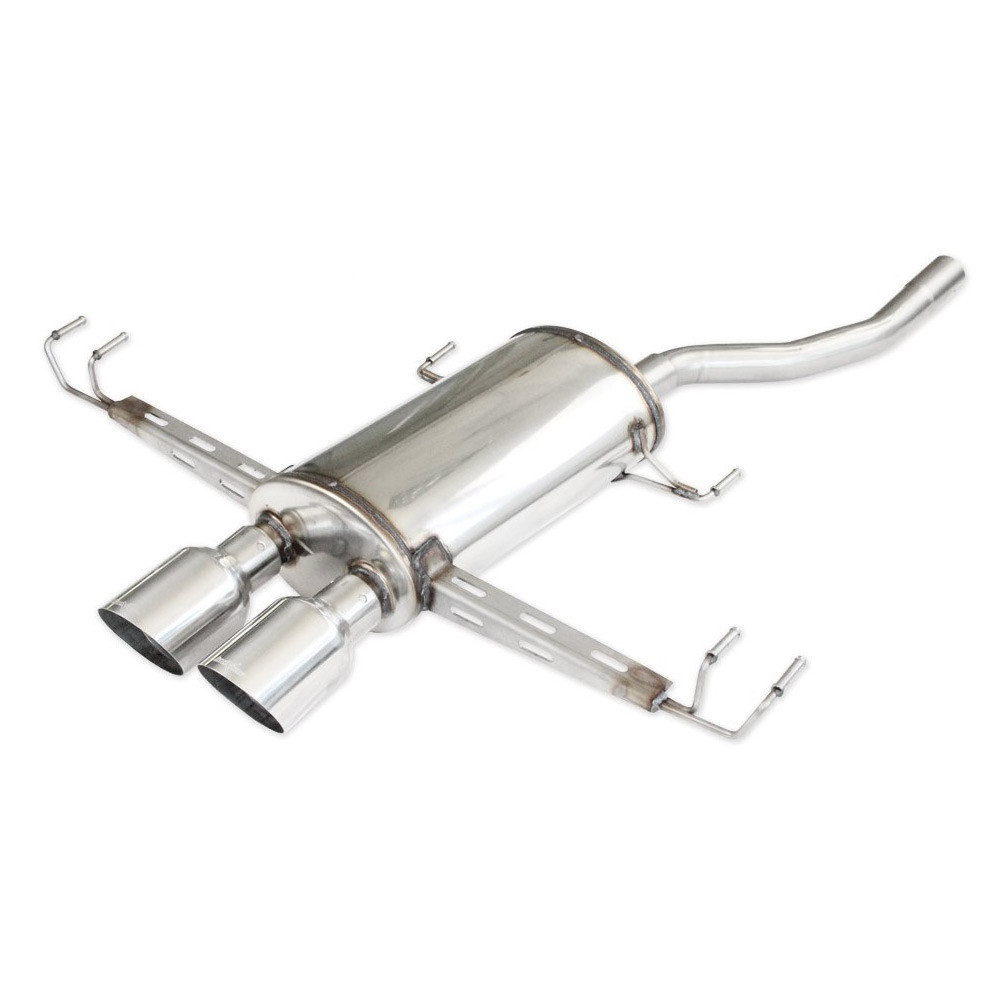 Roestvrijstalen terminal 2x100mm Racing HONDA CIVIC 1.5 Turbo 182pk 2018- - IC-HOCI0610RA - HOCI.06.10RA - 3661768559505
