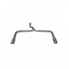 Terminal inox libre 102mm Racing D+G MINI COUNTRYMAN 1.6 S 184CV 2010- diam.55