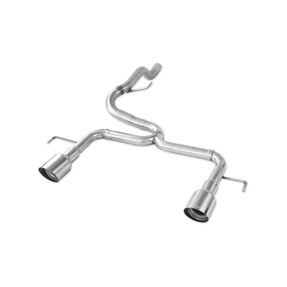 Roestvrijstalen terminal 102mm Racing D+G OPEL CORSA E OPC 1.6i TURBO 207pk 2015- diam.54,5 - IC-OPCO20102R - OPCO.20.102R - 3661768397893