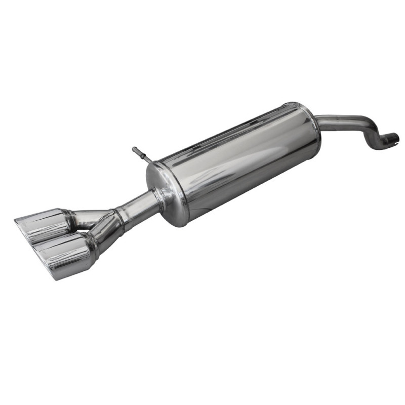 Roestvrijstalen klem 2x80mm X-Race RENAULT CLIO 4 1.5 Dci 75pk 2015- D40 - IC-RECL38XR80 - RECL.38.XR80 - 3661768560785