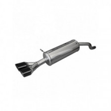 Roestvrijstalen klem 2x80mm X-Race zwart RENAULT CLIO 4 1.5 Dci 75pk 2015- D40