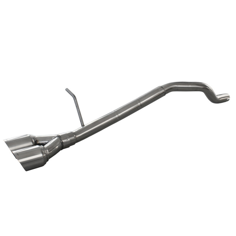 Roestvrijstalen terminal 2x80mm Racing RENAULT CLIO 4 1.5 Dci 75pk 2015- D40 - IC-RECL39RA - RECL.39.RA - 3661768560808