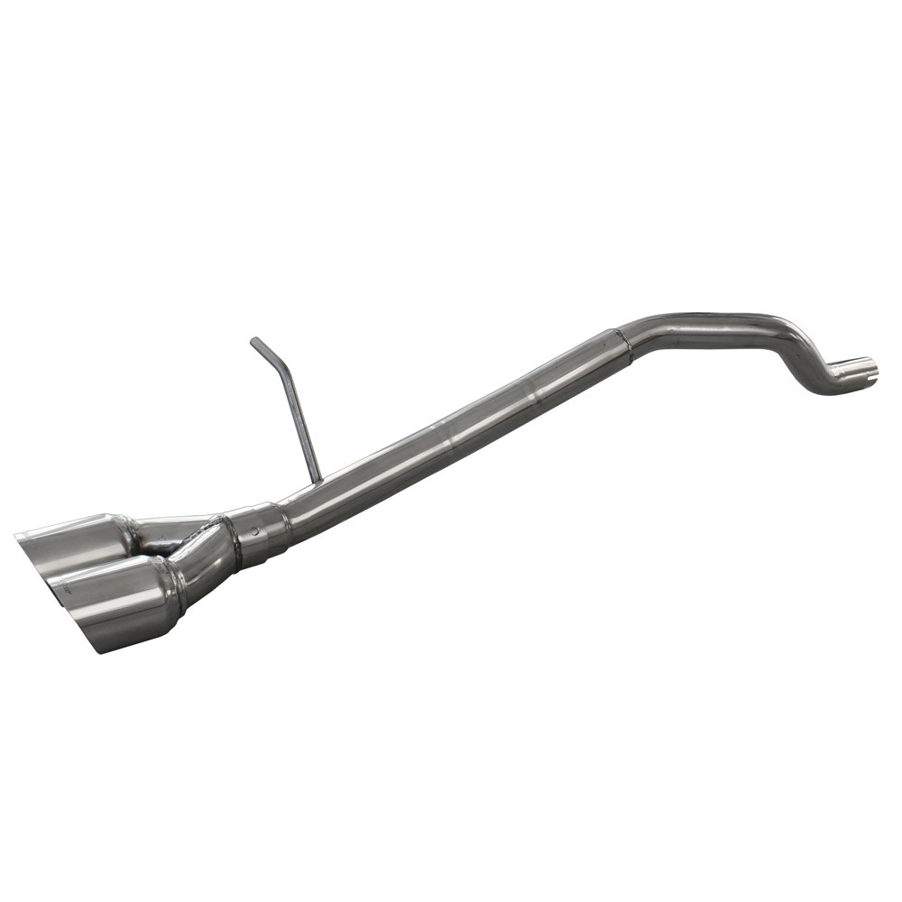 Roestvrijstalen terminal 2x80mm Racing RENAULT CLIO 4 1.5 Dci 75pk 2015- D40 - IC-RECL39RA - RECL.39.RA - 3661768560808