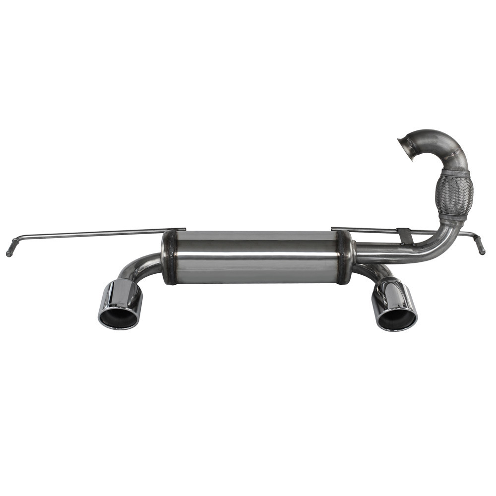 Roestvrijstalen klem 90 mm X-Race D+G RENAULT TWINGO III GT 900 110CV 2017- - IC-RETW05XR90 - RETW.05.XR90 - 3661768561003