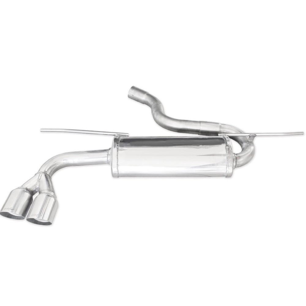 Terminal inox 2x80mm Racing SEAT LEON 5F 1.4 TSI FR 122cv 2015- - IC-SELE23RA - SELE.23.RA - 3661768561096