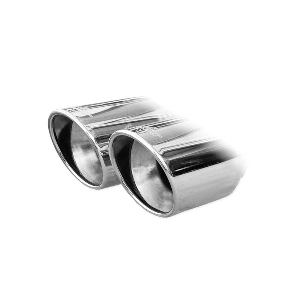 Roestvrijstalen klem 2x80mm X-Race SEAT LEON 5F 1.4 TSI FR 122pk 2015- - IC-SELE23XR80 - SELE.23.XR80 - 3661768561102