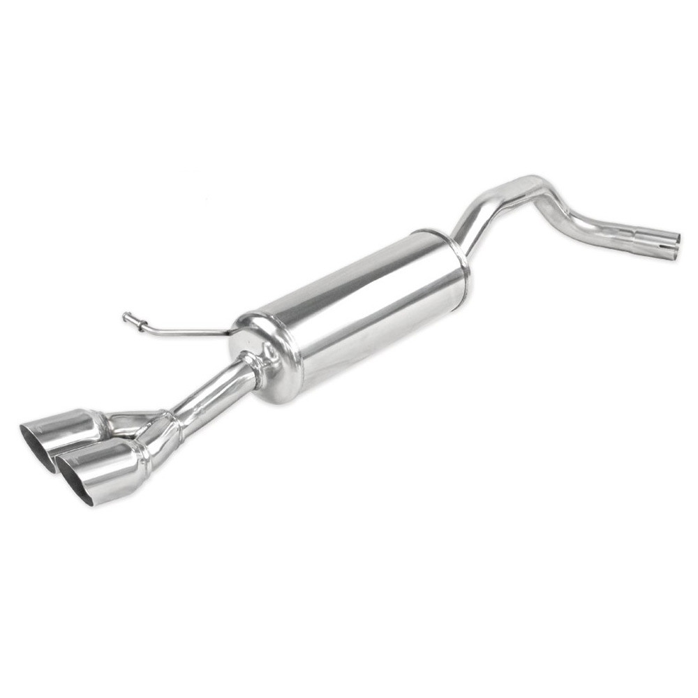 Terminal inox 2x80mm Racing SKODA FABIA NJ 1.2 TSI 90-110cv 2014- - IC-SKFA04RA - SKFA.04.RA - 3661768561157