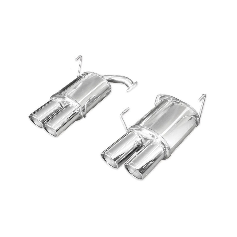 Roestvrijstalen klem 2x90mm X-Race D+G SUBARU 2.5 WRX - STI 2.5 WRX - STI 300pk 2018 - IC-SUIM35XR90 - SUIM.35.XR90 - 3661768561317