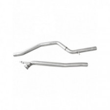 Tubo centrale acciaio inox per MERCEDES CLASSE A W176 250 SPORT 2.0 2WD 2015-2018
